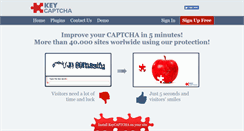 Desktop Screenshot of keycaptcha.com